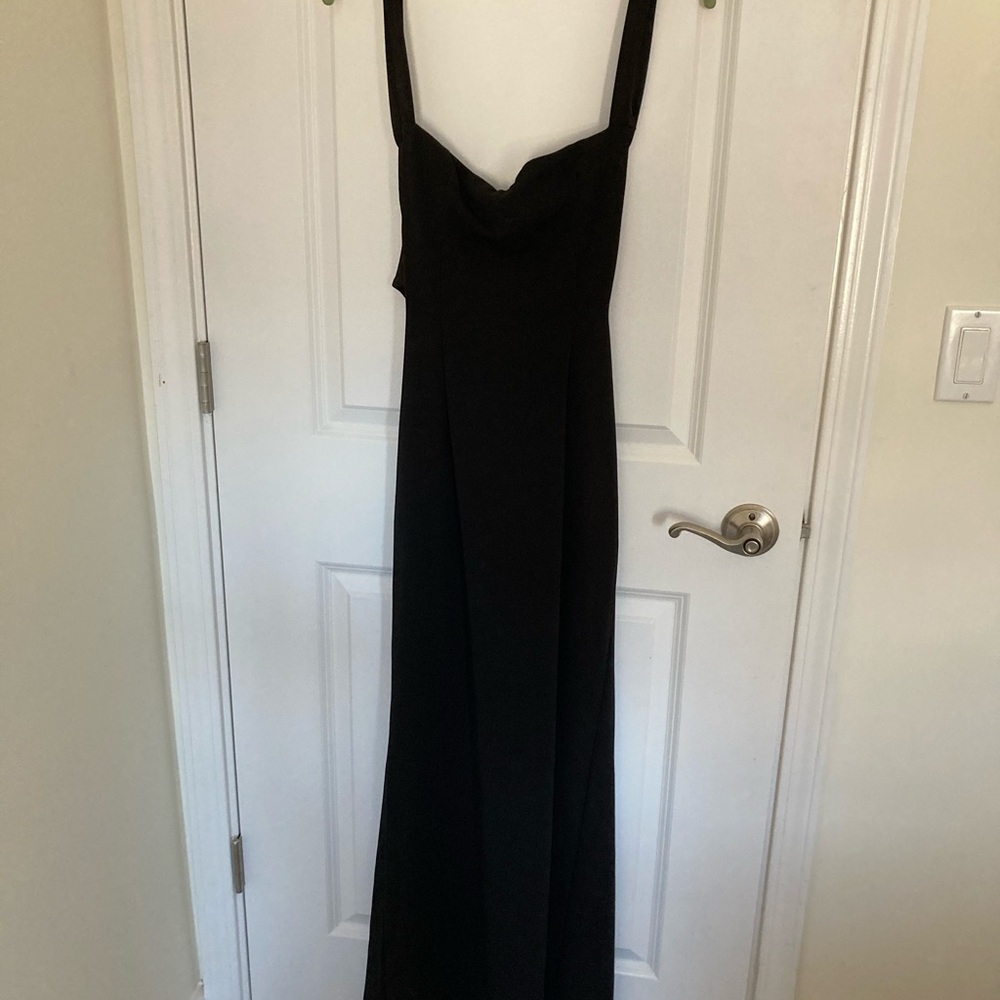 Solace London Black Dress